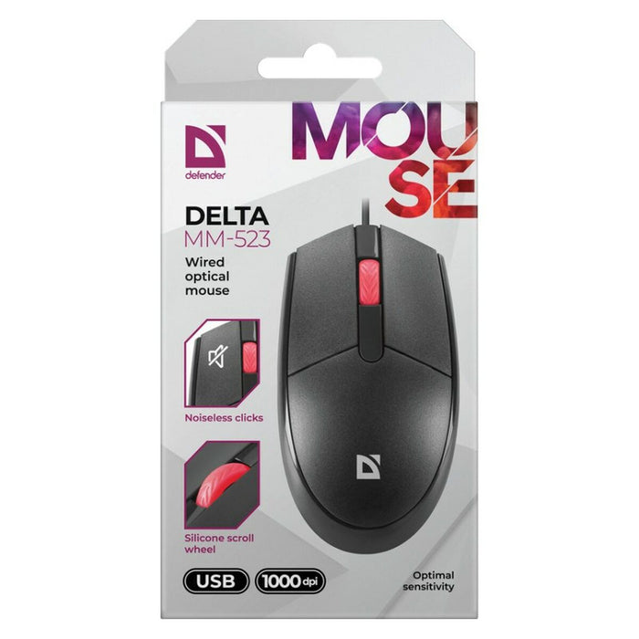 Gaming Mouse Defender DELTA MM-523 Black
