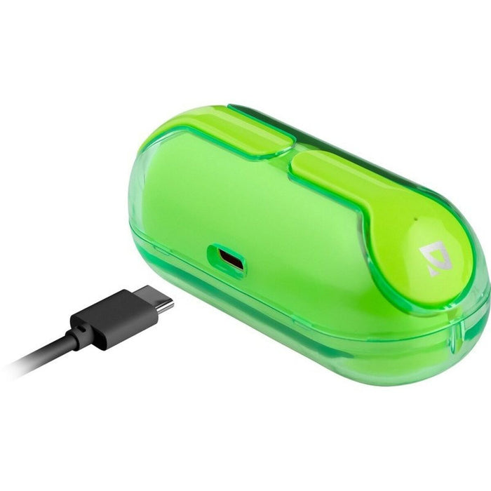 Wireless Earphones with Charging Case Defender TWINS 916 Green