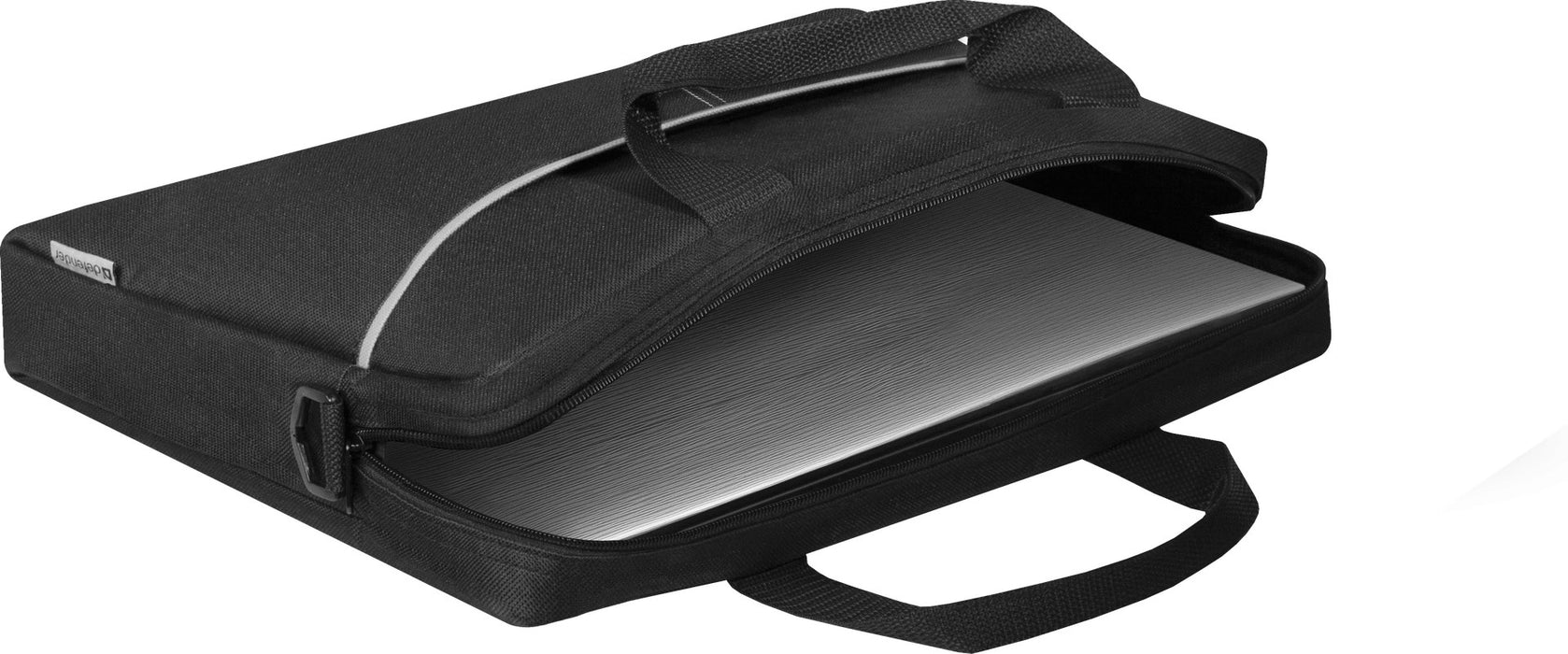 Defender Lite notebook case 39.6 cm (15.6") Black, Grey