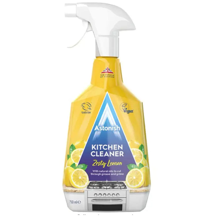 DEGREASER LEMON FOR KITCHEN ASTONISH 750ML - Почистващи препарати<<<Домашни потреби<<<Кухня<<<Praktiker