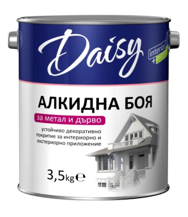 DAISY ALKYD PAINT WHITE 3.5KG