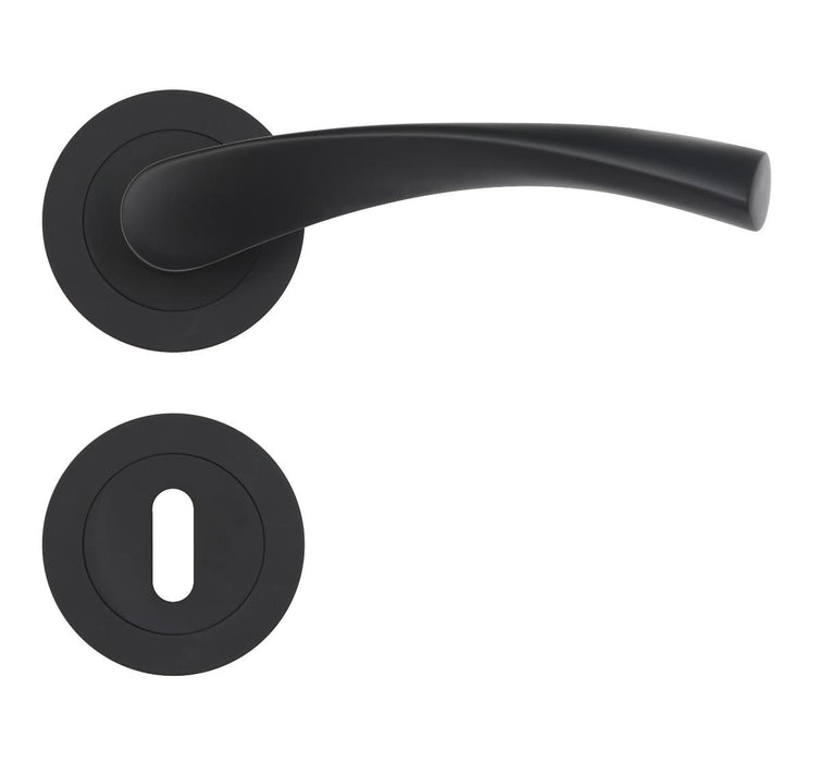 HANDLE INTERIOR YALE 1912 50MM BLACK