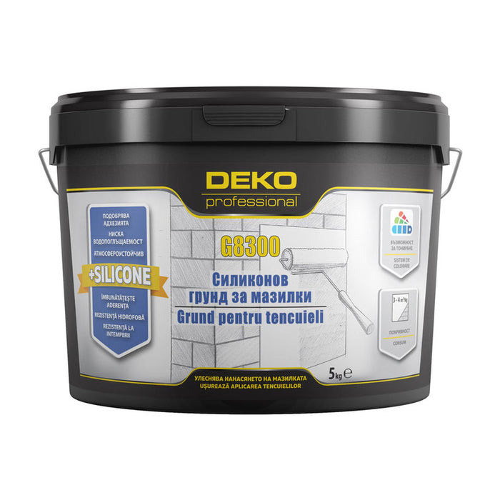SILICONE PRIMER WHITE 5 KG DEKO Professional