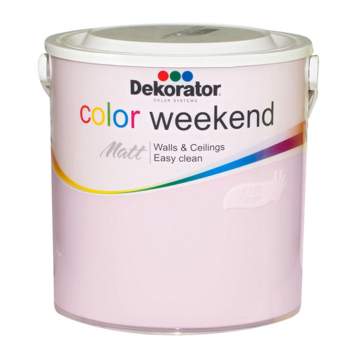 COLOR LATEX MAT GENTLE PINK 2.5 L DEKORATOR