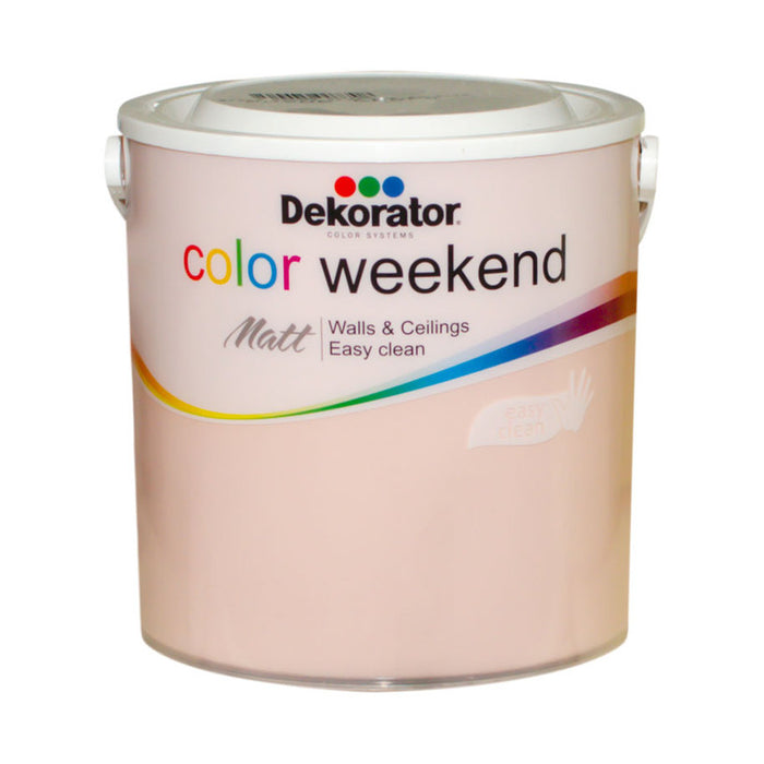 COLOR LATEX MAT COLOR ROSE QUARTZ 2.5L DEKORATOR