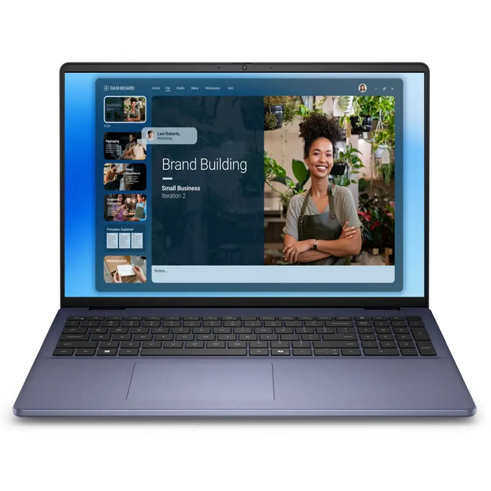 Dell 16 DC16251 Intel Core 7 150U (10 cores up to 5.4 GHz) 16.0’’ FHD+(1920x1200) AG 300nits 16GB 2x8GB DDR5 5200 MT/s