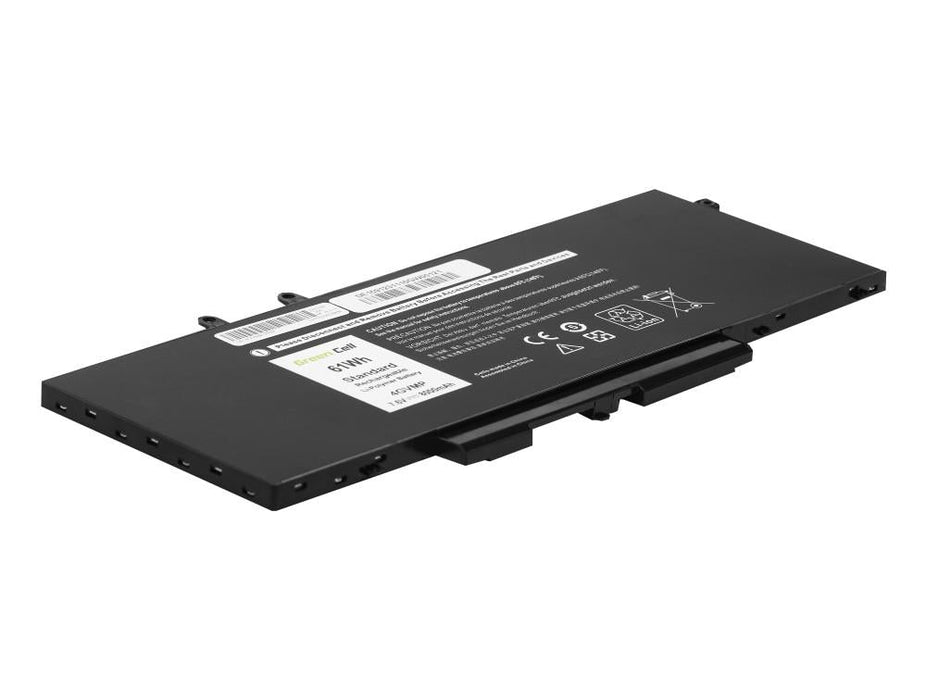 Dell Latitude 5400 5410 5500 5510 Precision 3540 3550 4GVMP 7.4V 8000mAh GREEN CELL Laptop Battery - Батерии за