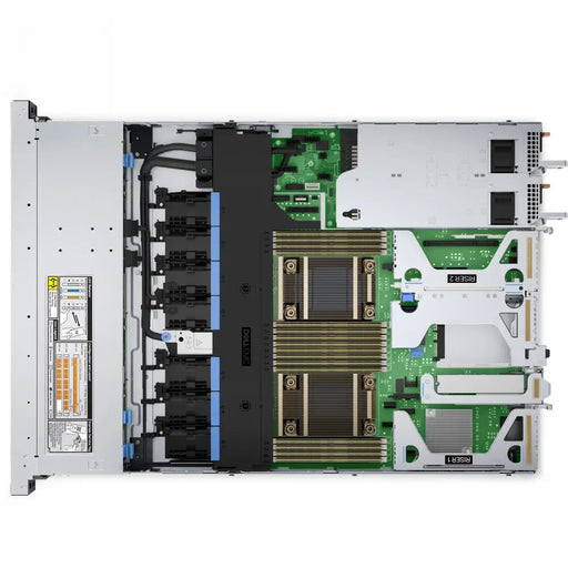 DELL PE R450 XS 4310 8x2.5in HP 32GB 480GB SSD Rails Bezel PERC H755 iDRAC9 Enterprise 15G 1100W - Rack