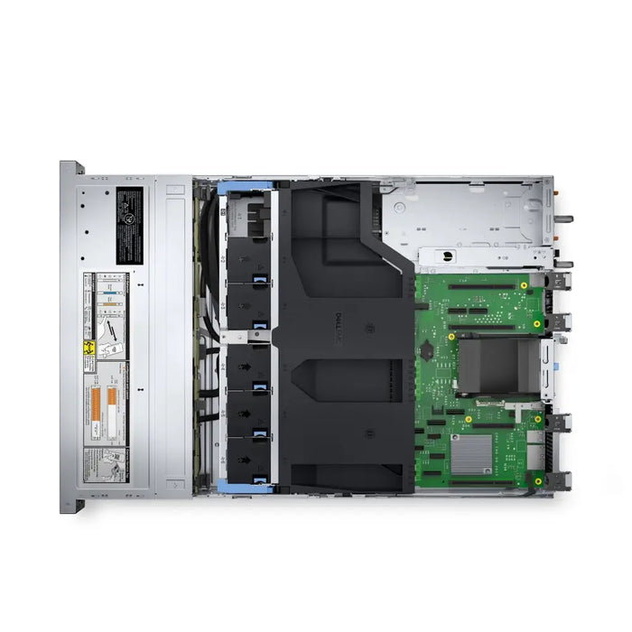 DELL PE R550 XS 4310 8x3.5in HP 32GB 480GB SSD Rails Bezel Broadcom PERC H755 iDRAC9 Enterprise 15G 2x 1100W - Rack