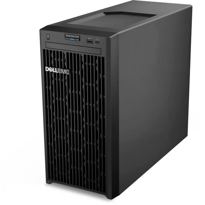 DELL PE T150 Chassis 4x3.5 cabled Xeon E-2314 16GB 1x480GB SSD RI On Board LOM DP iDRAC9 Basic 15G - Tower
