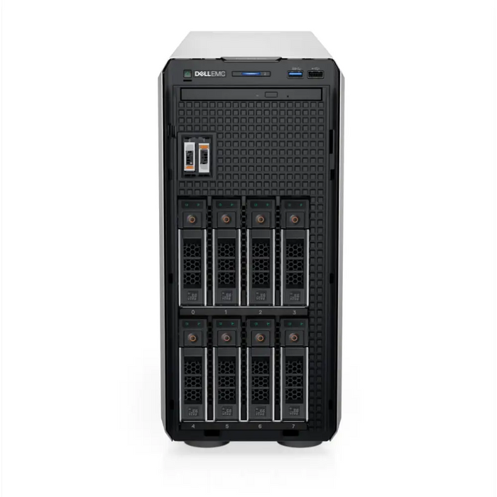 DELL PE T350 8x3.5 HP Xeon E-2314 16GB 1x2TB Bezel Broadcom 5720 Dual Port PERC H355 iDRAC9 Basic 1x700W - Tower