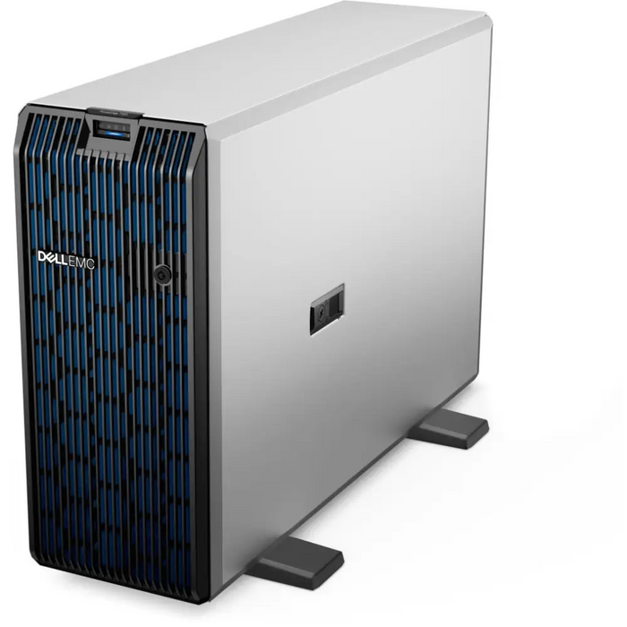 DELL PE T550 Chassis 8 x 3.5inch Intel Xeon Silver 4310 16GB 1x960GB SSD SATA Bezel DVD RW No NIC PERC H755 with front