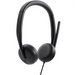 Dell Wired Headset WH3024 - Headset<<<DELL периферия и аксесоари<<<DELL<<<PolyComp&&&HeadphonesPER-SLU<<<Input / Output