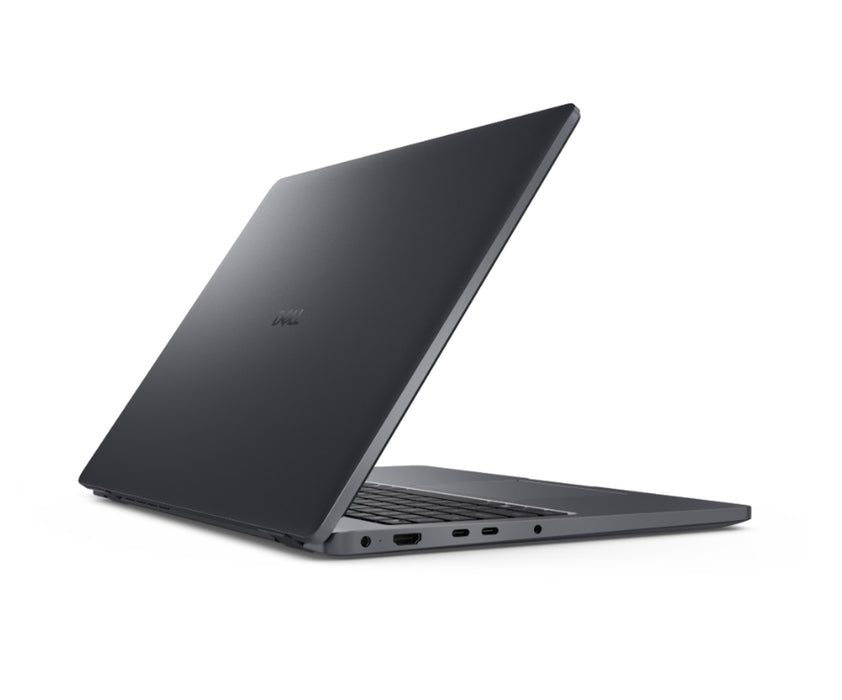 Dell Pro 16 PC16250, Intel 5 120U (10 cores, up to 5.0 GHz), 16" FHD+(1920x1200) 300nits AG, 8 GB: 1x8 GB, DDR5, 5600 MT/s, 512 GB TLC SSD, Intel Graphics, FHD HDR IR Cam and Mic, Wi-Fi 6E, FPR, Backlit Kb, Win11 Pro, Magnetite, 3Y PS