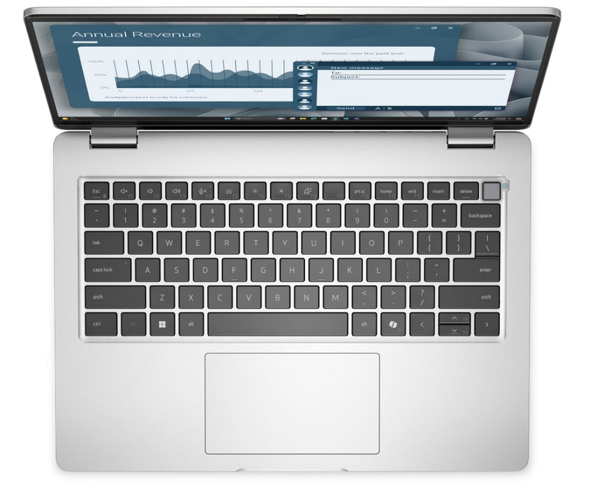 Dell Pro 14 PC14255, AMD Ryzen AI 7 PRO 350, 16GB, 1TB, 14.0" FHD+, AMD Radeon 860M, FgrPr, FHD, IR Cam, Mic, WLAN + BT, Backlit Kb, 3 Cell, W11Pro, Platinum silver, 3Y PS+Dell EcoLoop Premier Backpack 14-16 (CP7625)