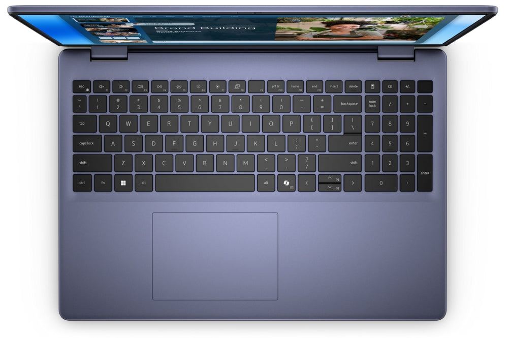 Laptop Dell 16 DC16251, Intel Core 7 150U (10 cores, up to 5.4 GHz), 16.0" FHD+(1920x1200) AG 300nit