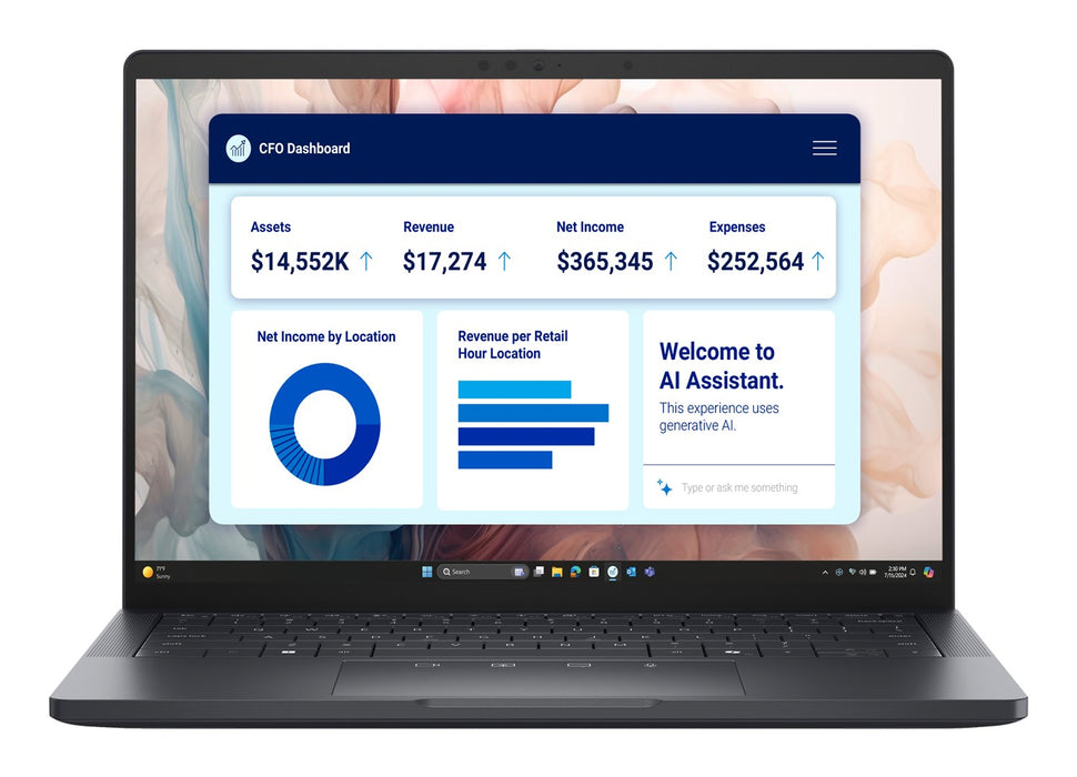 DELL Pro 13 Premium PA13250 Copilot+ PC Intel Core Ultra 5 236V Laptop 33.8 cm (13.3") Full HD+ 16 GB LPDDR5x-SDRAM 512 GB SSD Wi-Fi 7 (802.11be) Windows 11 Pro Grey