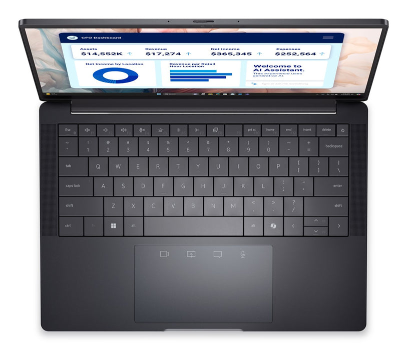 DELL Pro 13 Premium PA13250 Copilot+ PC Intel Core Ultra 5 236V Laptop 33.8 cm (13.3") Full HD+ 16 GB LPDDR5x-SDRAM 512 GB SSD Wi-Fi 7 (802.11be) Windows 11 Pro Grey