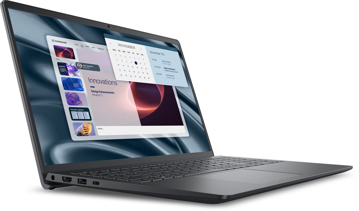 DELL PV15255 AMD Ryzen™ 3 7320U Laptop 39.6 cm (15.6") Full HD 8 GB LPDDR5-SDRAM 512 GB SSD Wi-Fi 5 (802.11ac) Windows 11 Pro Black