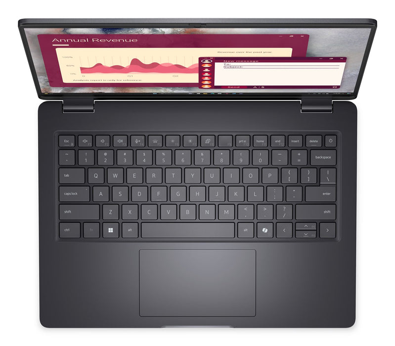 DELL Pro 14 PC14250 Intel Core 7 150U Laptop 35.6 cm (14") Full HD+ 16 GB DDR5-SDRAM 512 GB SSD Wi-Fi 6E (802.11ax) Windows 11 Pro Black
