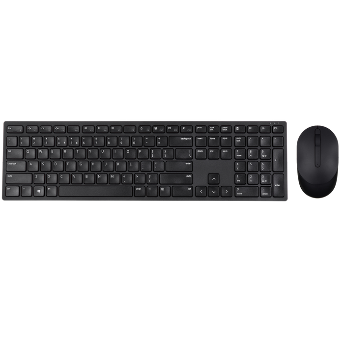 Dell Pro Wireless Keyboard and Mouse - KM5221W - US International (QWERTY)