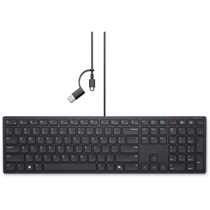 Keyboard Dell KB525C Black QWERTY