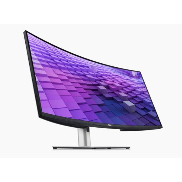 Dell U3824DW, 37.5'' UltraSharp Curved WQHD+(3840x1600) AG, IPS, 21:9, 5ms, 2000:1, 300 cd/m2, PD 90W, 100% Srgb, HDMI, DP, USB-C Hub, USB 3.2, RJ45, Speacers, Height Adjustable, Swivel, Tilt, Black