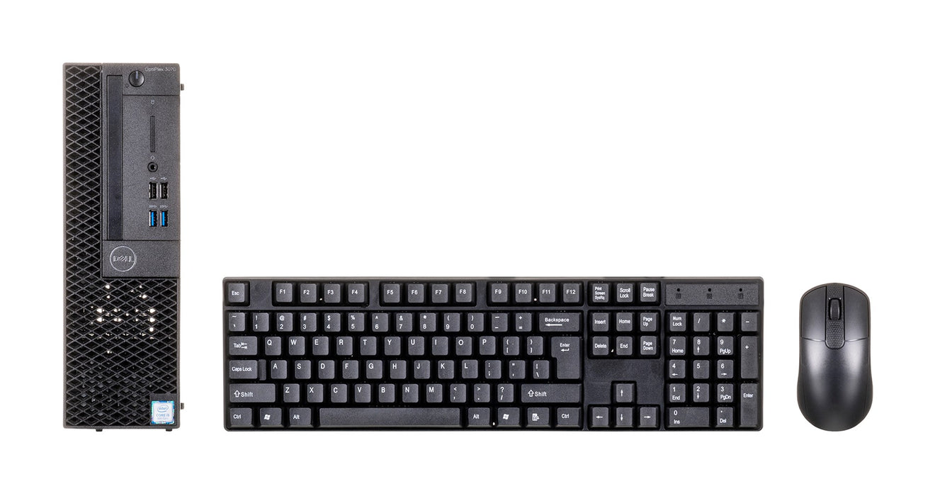 DELL OptiPlex 3070 i5-9500 16GB 256SSD SFF Win11pro USED (BOX , keyboard+mouse incl) Used