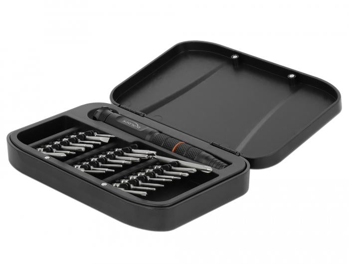 DeLock 64066 Screwdriver Set 23 Pieces S2 Case - Отвертки<<<Продукти за дома<<<ValiAPI