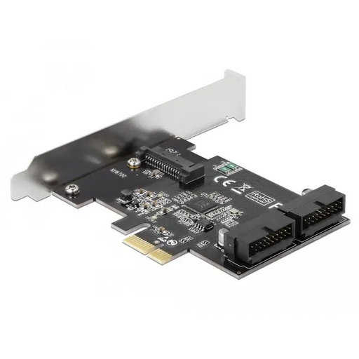Delock card PCI Express x1 to USB 3.0 Pin Header - Входно-изходни контролери<<<Компютърни компоненти<<<ValiAPI