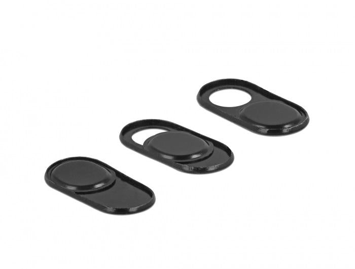 Caps for webcam Delock 20652, Set of 3, Black