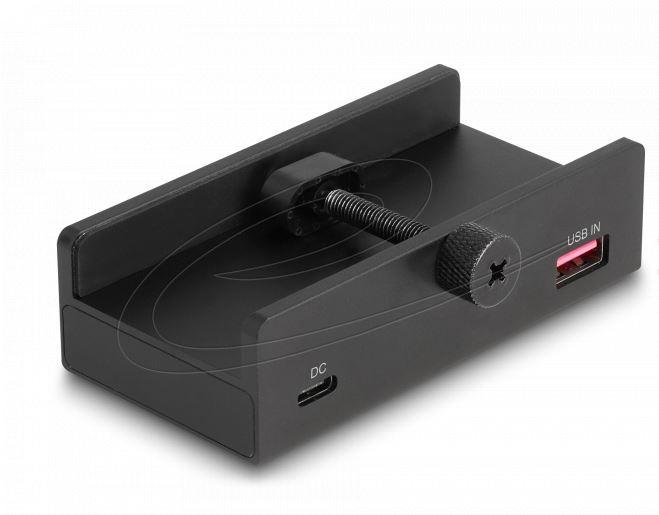 External USB Hub, 3-Port, 5 Gbps, 2 x USB-A, 1 x USB-C, 2-Slot Card Reader