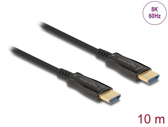 Optical cable Delock, HDMI 8K, 60 Hz, 10 m