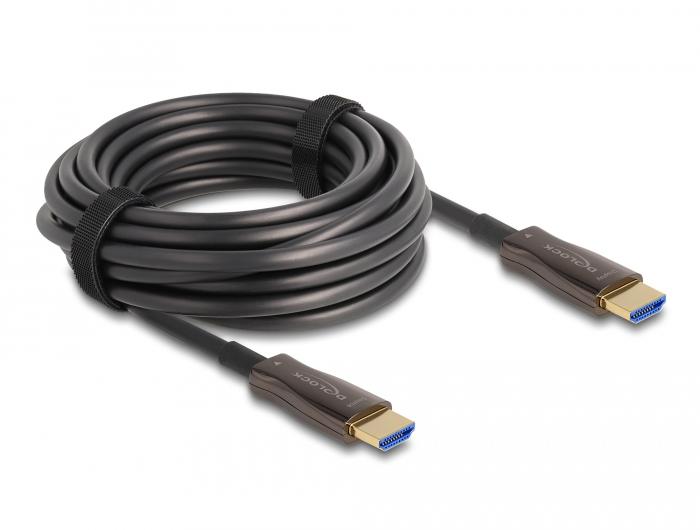 Optical cable Delock, HDMI 8K, 60Hz, 48Gbps, 50 m