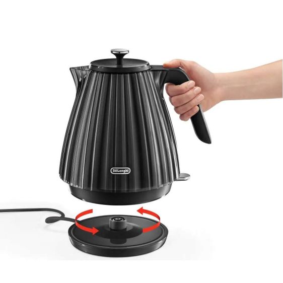 Electric kettle DeLonghi KBD2001.BK Ballerina