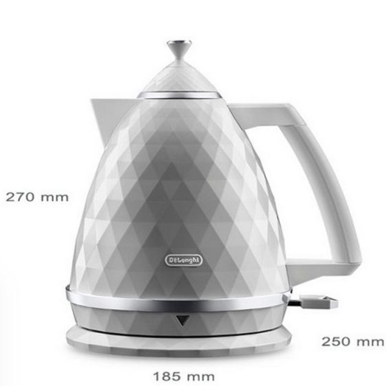 Electric kettle Delonghi Brillante KBJX2001.W