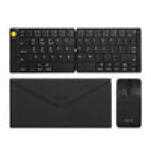 Delux KF10 folding wireless keyboard and MF10PR (QWERTY) mouse set - Sets<<<Keyboards<<<Gaming<<<InnproXML
