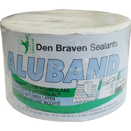 ALUMINUM-BITUMEN ROOF TAPE DEN BRAVEN ALLUBAND