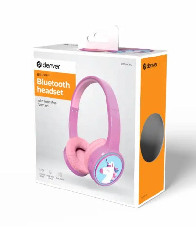 Denver children's wireless headphones BTH-106P pink