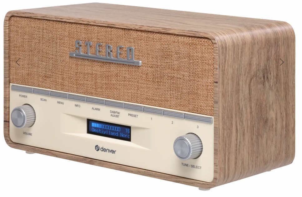 Denver FM Radio DAB-36LW light wood