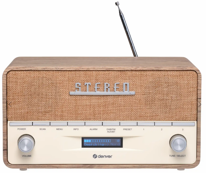 Denver FM Radio DAB-36LW light wood