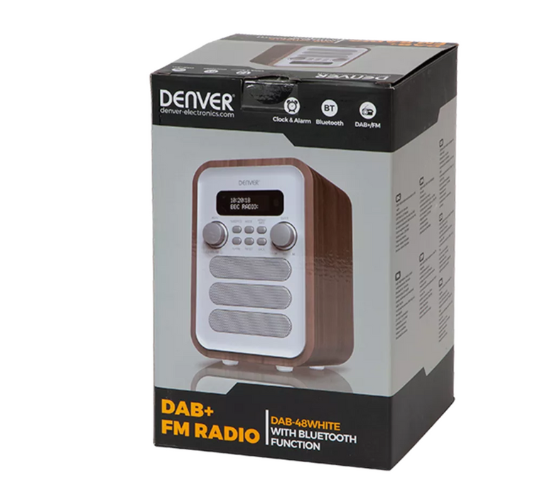 DENVER Radio DAB-48, white