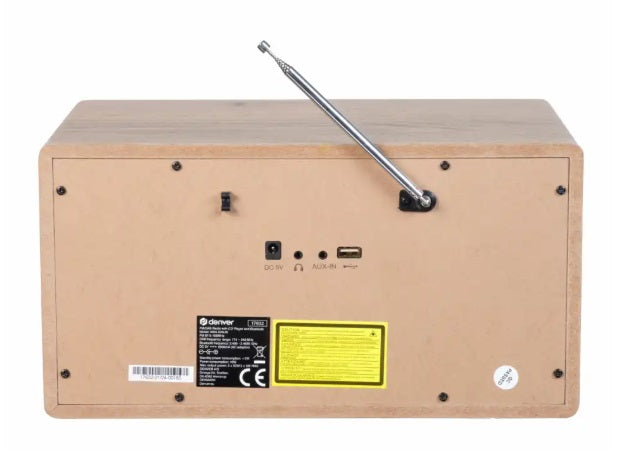 Denver MDA-525 Radio Light Brown