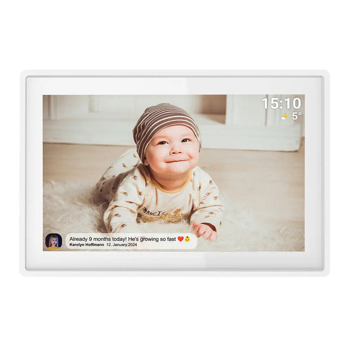 Denver Frameo PFF-1021W 10.1’’ Digital Frame - White - Household accessories<<<HurtelXML