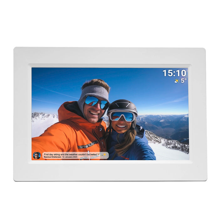 Denver Frameo PFF-1015W 10.1" Digital Frame - White