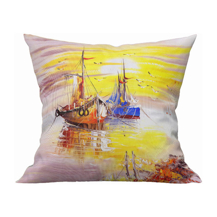 DECORATIVE PILLOW CASE DEON 45X45 CM. OCEAN 02