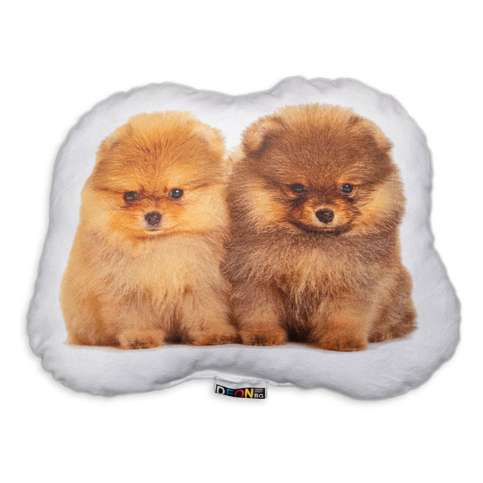 DECORATIVE PILLOW DEON DOG ORANGE 35X47 CM.