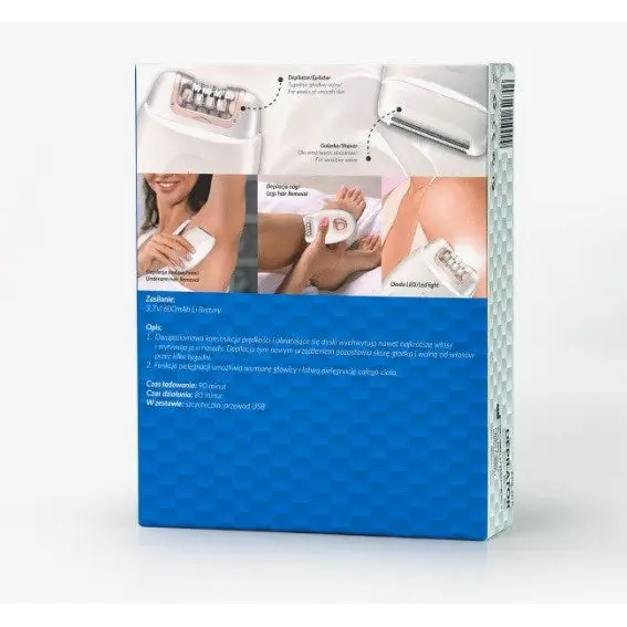 Depilator ORO-EPIL SILK PINK OROMED - DepilatoriesAGD-DEP<<<Home Appliance - ProductsAGD<<<ActionPL