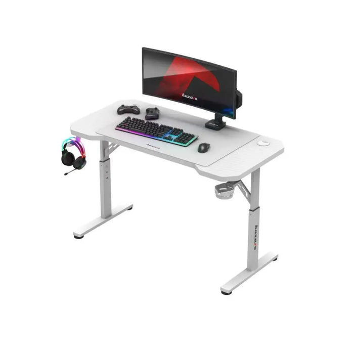 Desk Gaming Huzaro HZ-Hero 2.6 White White - Аксесоари за Игри<<<Компютър Игри<<<Компютри|