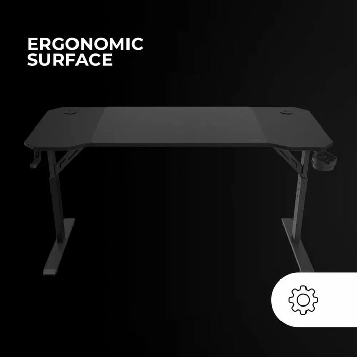Desk Gaming Mars Gaming ERGO Black 140 x 60 cm - Компютър Игри<<<Компютри| Електроника<<<BigBuy&&&Аксесоари за